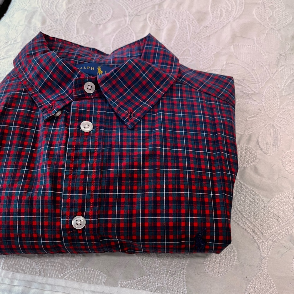 Polo long sleeve button down